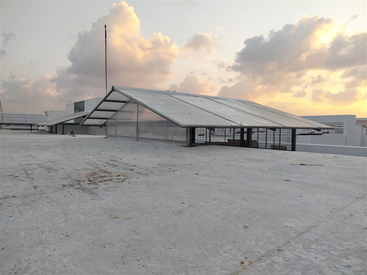 Polycarbonate OTS Roofing